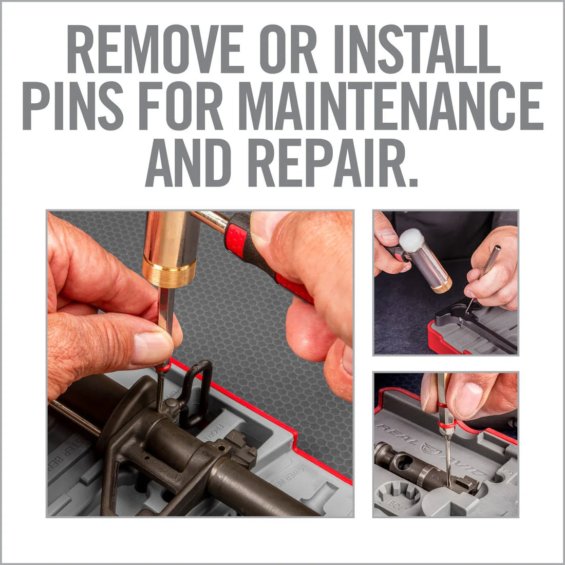 Real Avid Accu Punch Hammer & AR15 Pin Punch Set