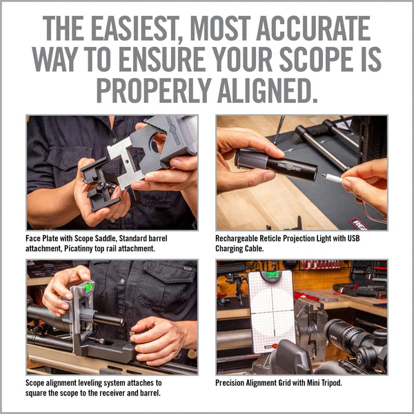Real Avid Master Grade Scope Mounting & Bore Sighting Kit