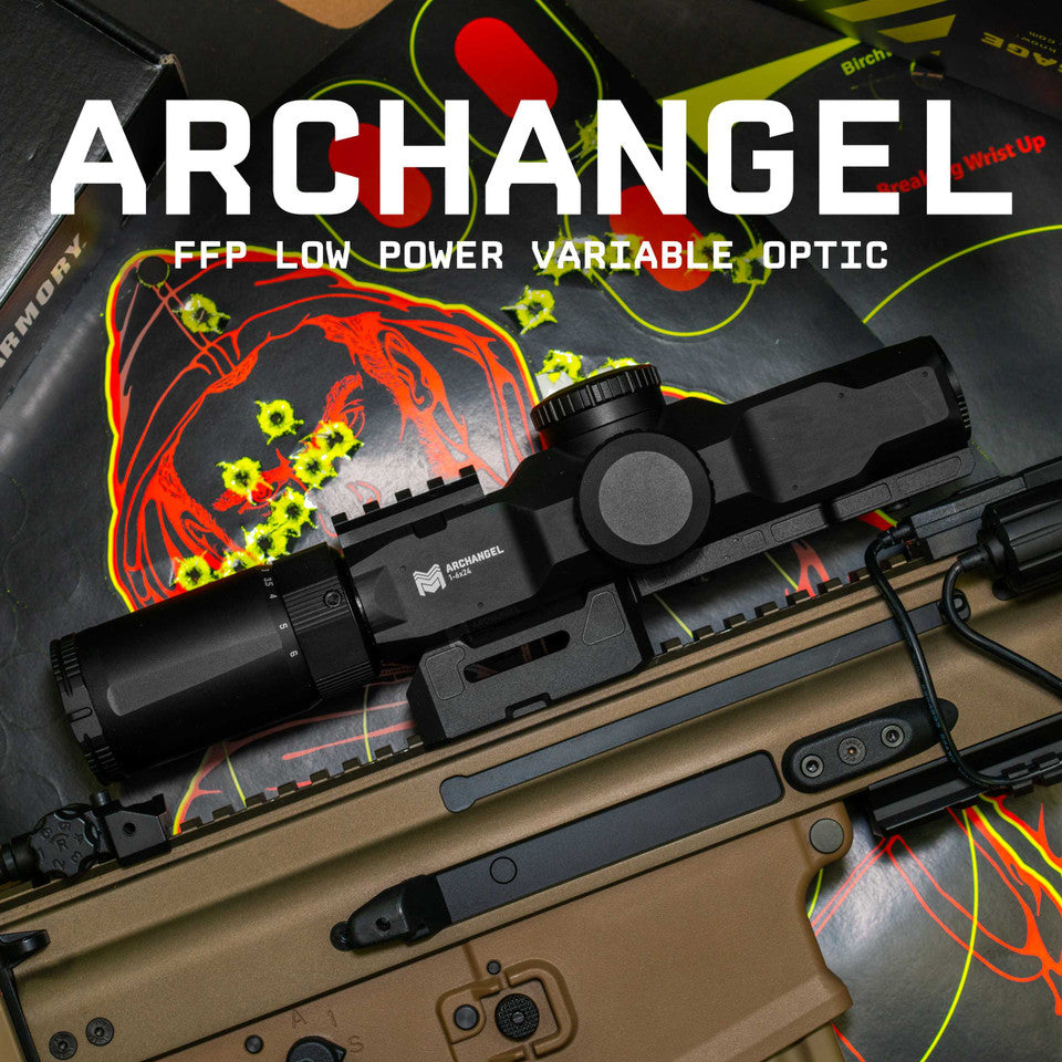 Monstrum Archangel 1-6x24 First Focal Plane LPVO Series