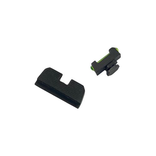 Silotac Glock Front & Rear Sight Green