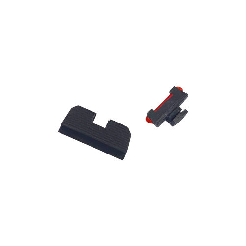 Silotac Glock Front & Rear Sight Red