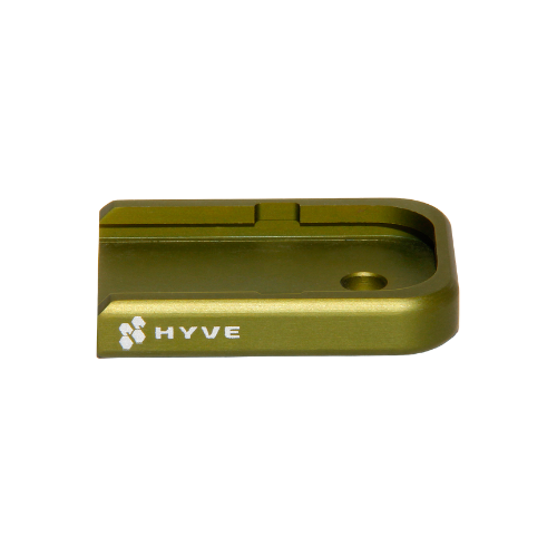 Hyve Flat Base Pad for Glock, Green