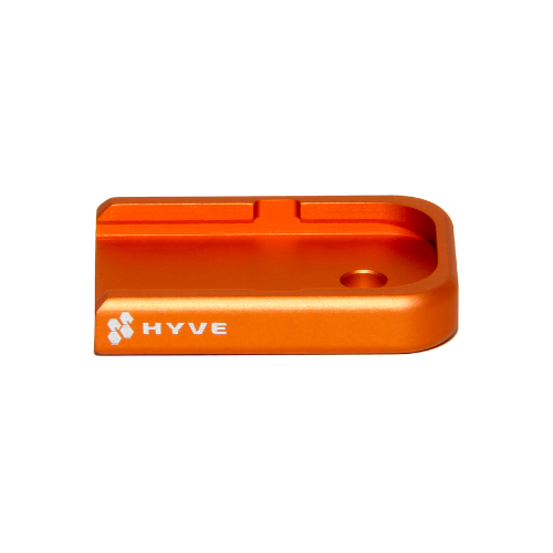 Hyve Flat Base Pad Glock, Orange