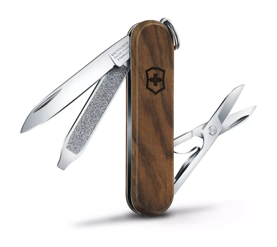 Victorinox Classic SD Wood 58mm 0.6221.63 - Walnut