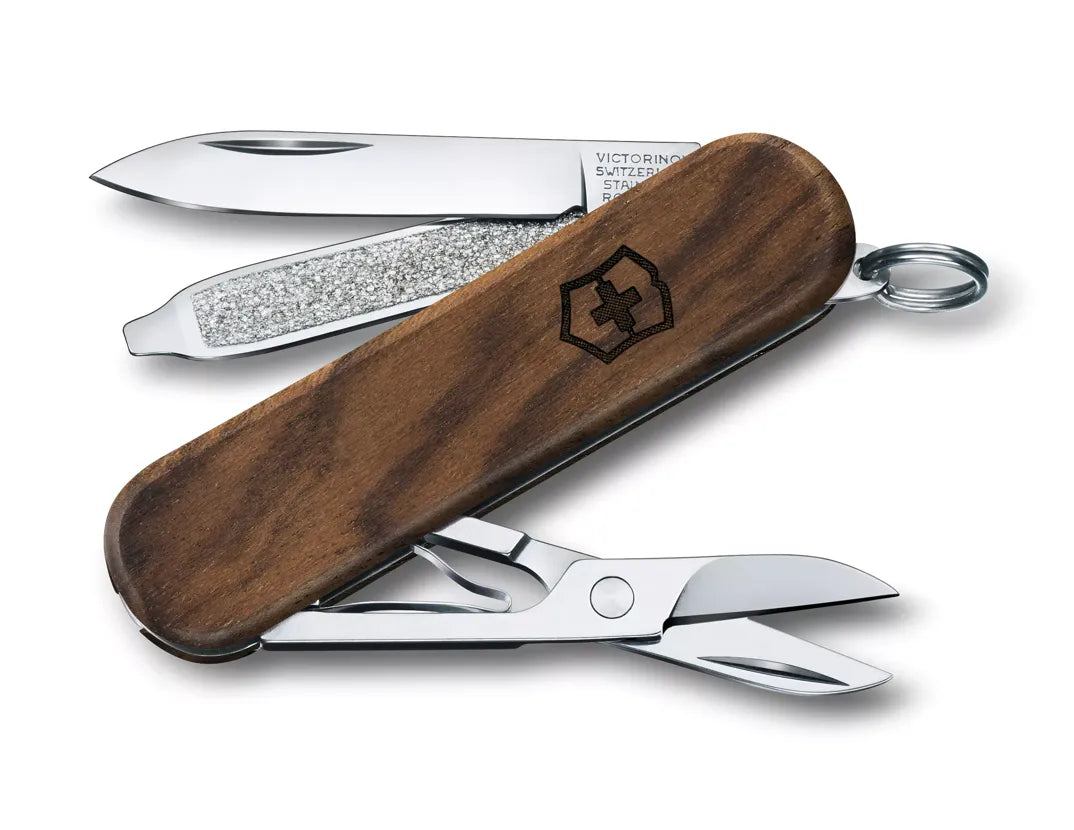 Victorinox Classic SD Wood 58mm 0.6221.63 - Walnut