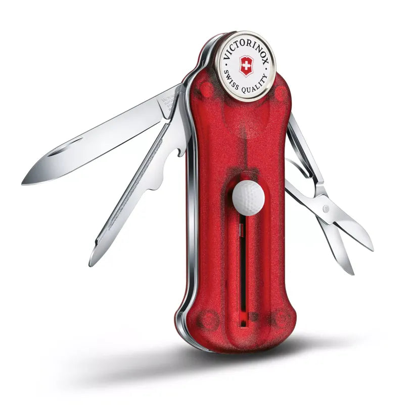 Victorinox Golf Tool Red Translucent 0.7052