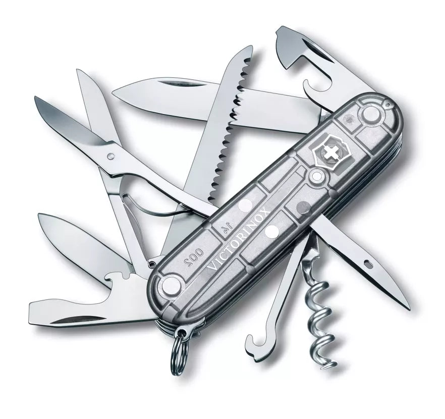 Victorinox Huntsman Silvertech Translucent 1.3713.T7