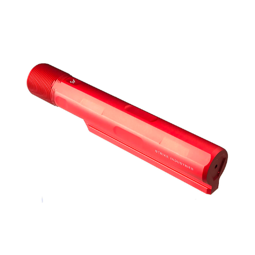 Strike Industries Advanced Receiver Extension Buffer Tube, Red