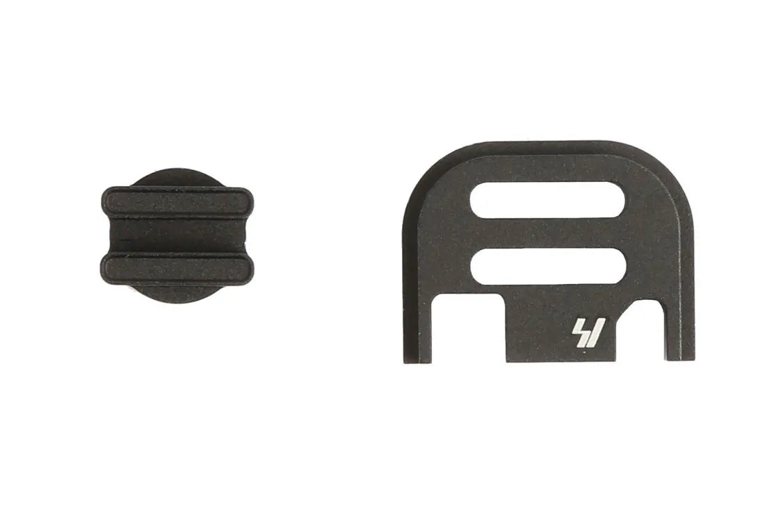 Strike Industries Slide Cover Plate for Glock 17-39 Black