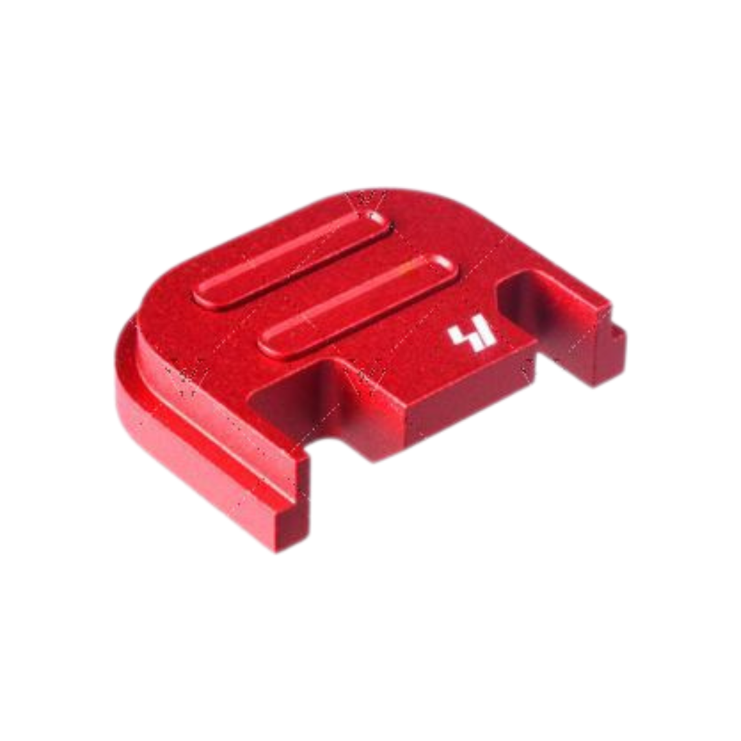 Strike Industries Slide Cover Plate for Glock, Red