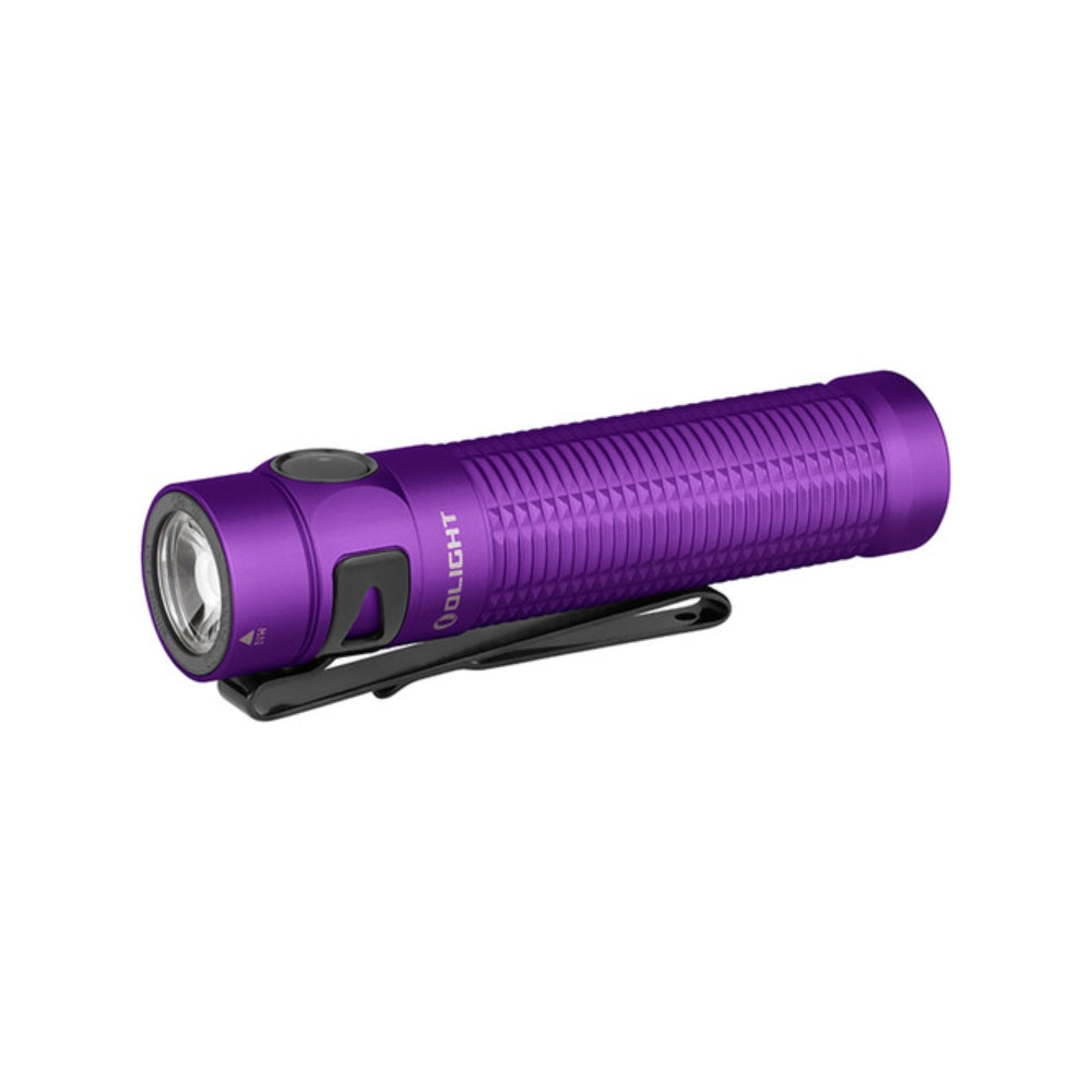 Olight Baton 3 Pro 1500 Lumens Rechargeable Flashlight (Purple