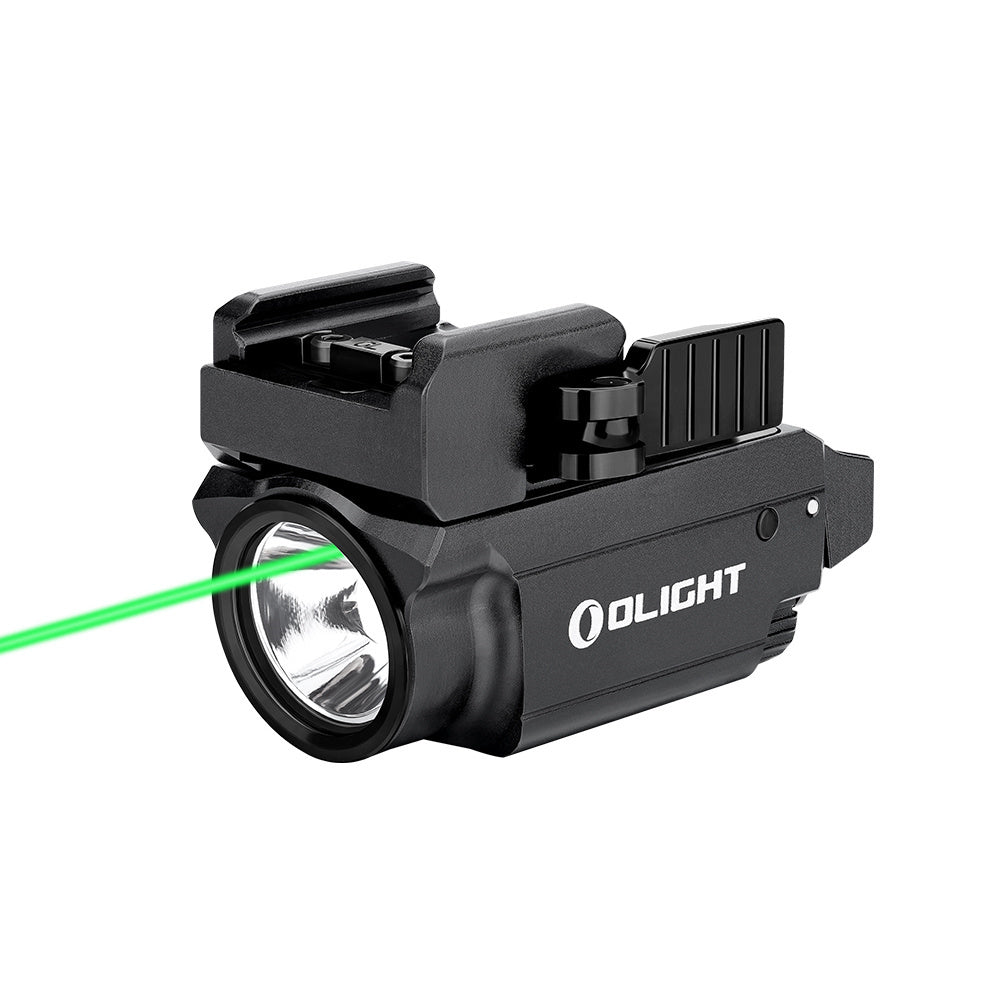 Olight Baldr Mini Tactical Light 600 Lumens & Green Laser Combo (Black)