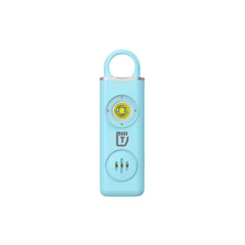 Conceltek Personal Alarm and Strobe Light, Blue