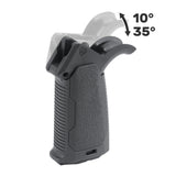 Strike Industries AR Multi Angle Pistol Grip, Black