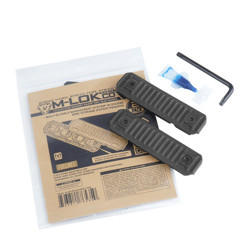 Strike Industries MLOK Cable Management Cover SR, Black