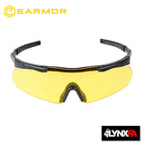 Earmor S01 Hardcore Shooting Glasses Amber Lens