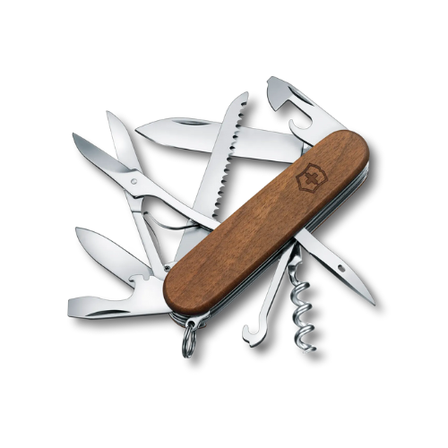 Victorinox Huntsman Wood, 91mm, Walnut