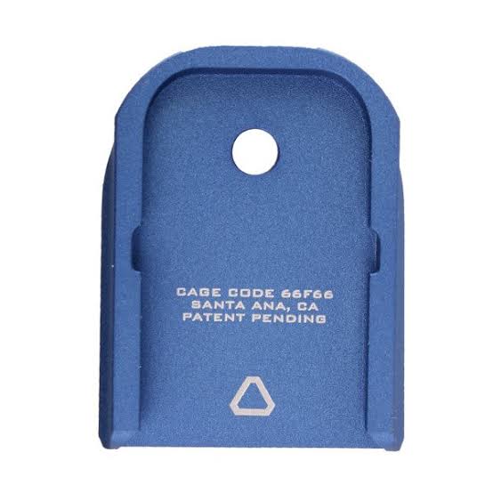 Strike Industries Aluminum Base Plate for Glock 17/19/22/23, Blue