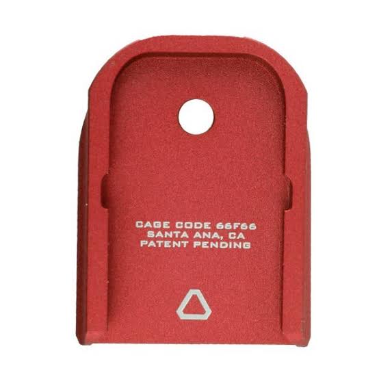 Strike Industries Aluminum Base Plate for Glock 17/19/22/23, Red