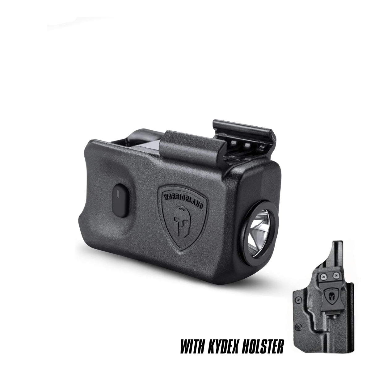 Warriorland Tactical Light + Holster Combo for Glk 17/19/21/22 Gen3-5 & G23/32 Gen4 (150 lumens)