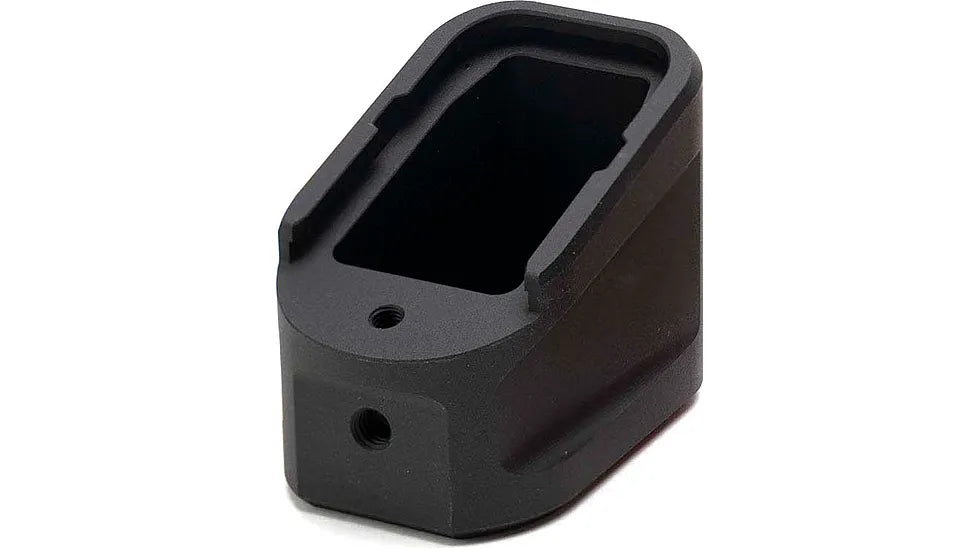 Strike Industries Aluminum Extended Magazine Plate for Glock 19 Plus 5, Black