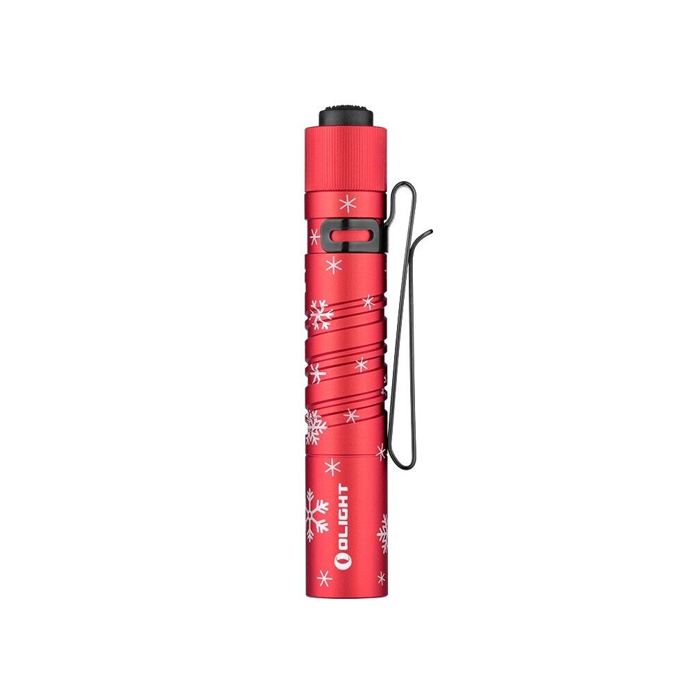 Olight i3T EOS Slim EDC Flashlight (Snowflake Red)