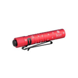 Olight i3T EOS Slim EDC Flashlight (Snowflake Red)