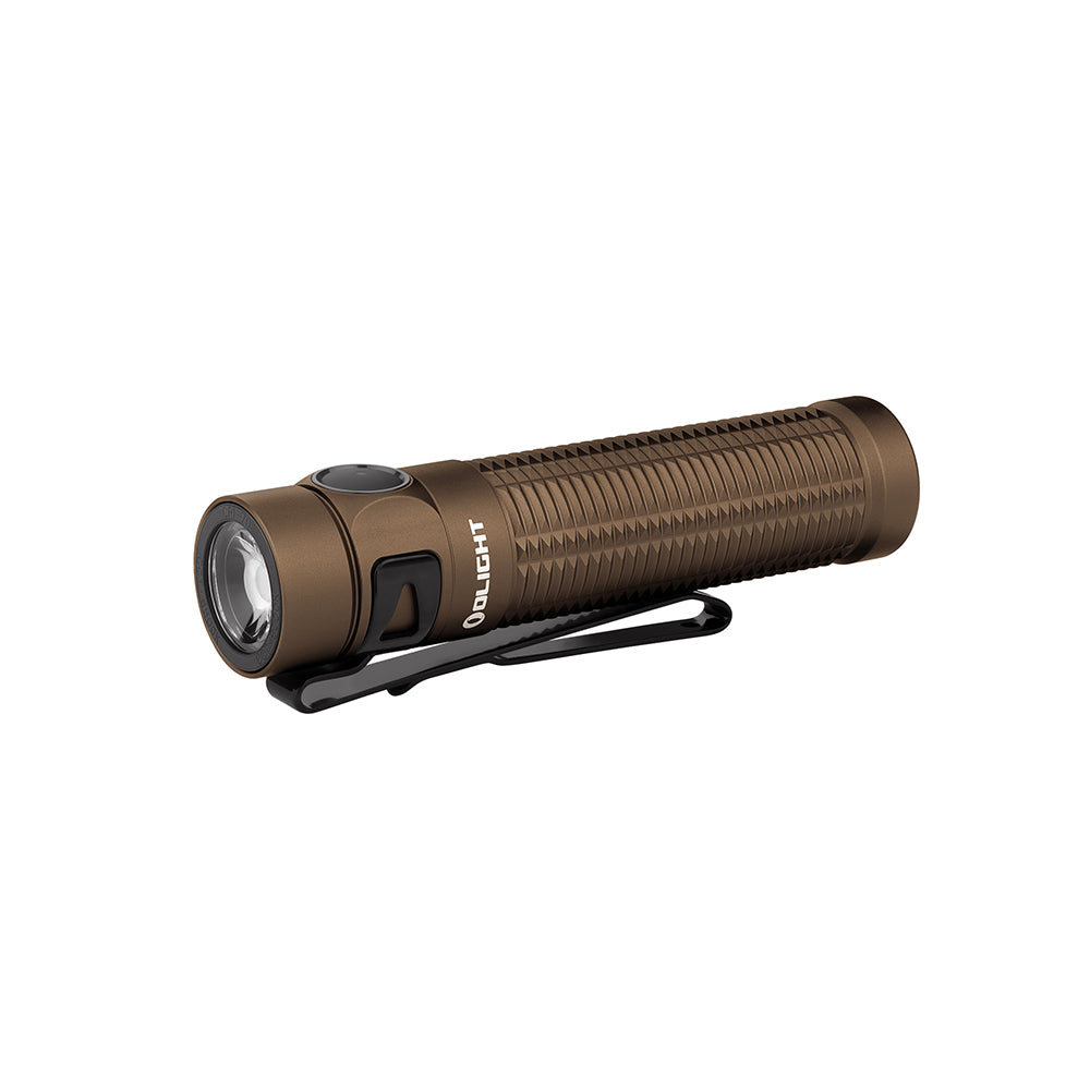 Olight Baton 3 Pro 1500 Lumens Rechargeable Flashlight (Desert Tan)