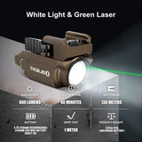 Olight Baldr Mini Tactical Light 600 Lumens & Green Laser Combo (Desert Tan)